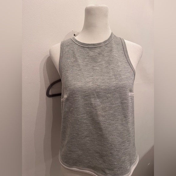 Lululemon Minimal Tank Heathered Power Gray Small - Picture 5 of 6